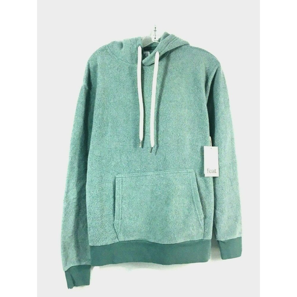 Feat Womens BlanketBlend Pullover Hoodie Medium Seafoam Green
